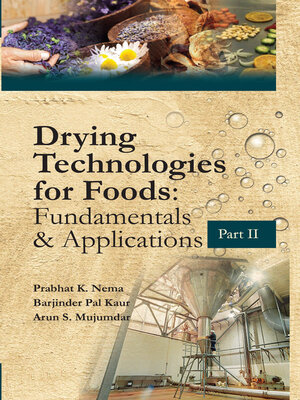cover image of Drying Technologies for Foods, Part II